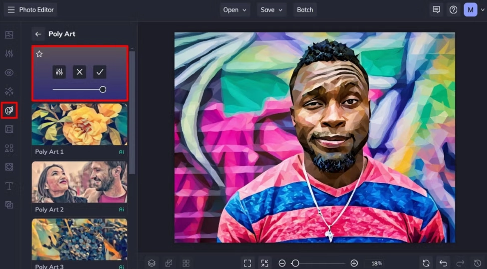 Low Poly Art Befunky