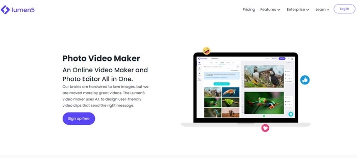 Lumen5 Photo Video Maker