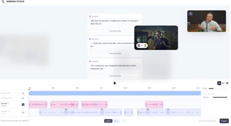 Maestra AI Alternative - Eleven Labs