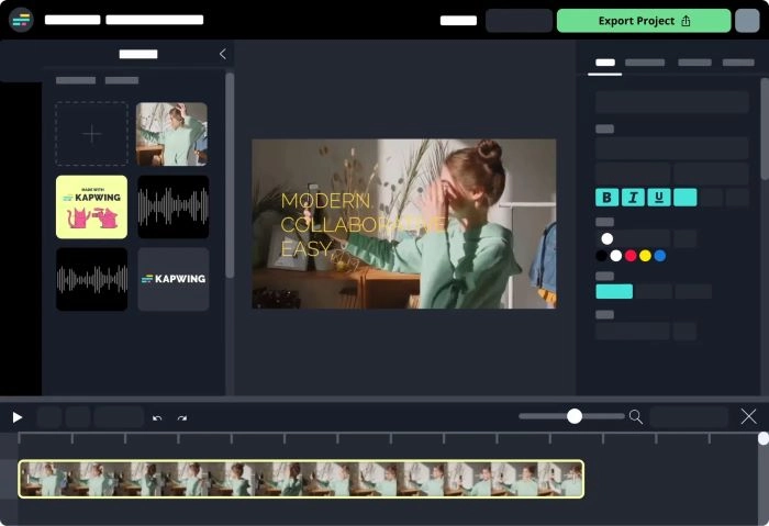 Make a Video Slideshow with Kapwing