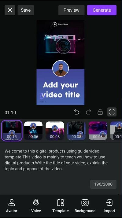 Make AI Generated Video Mobile 3