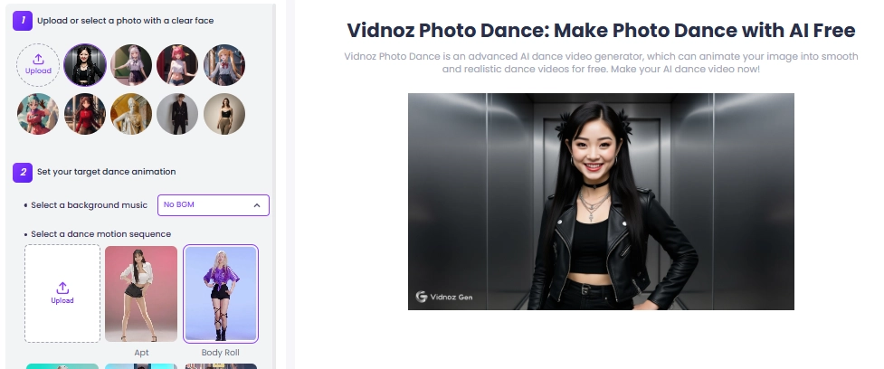 Make AI Kpop Idol Dance