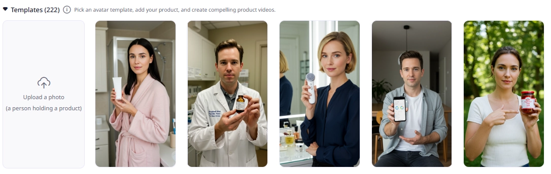 Make AI Live Portrait That Introduce Products