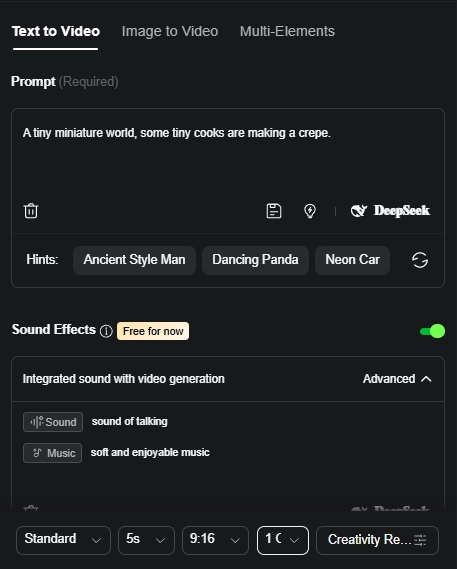 Make AI Miniature Video from Text