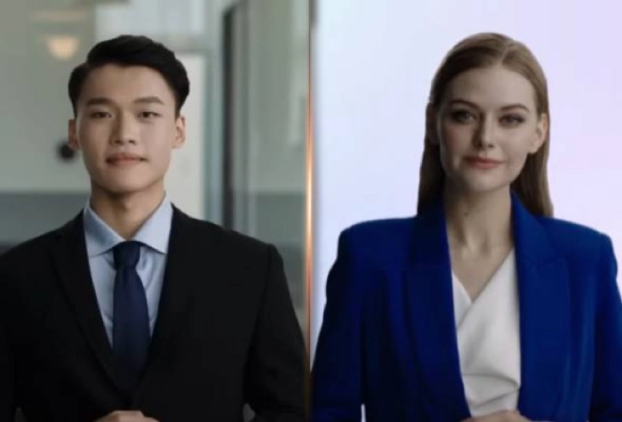 Malaysian AI News Avatar Joon and Monica