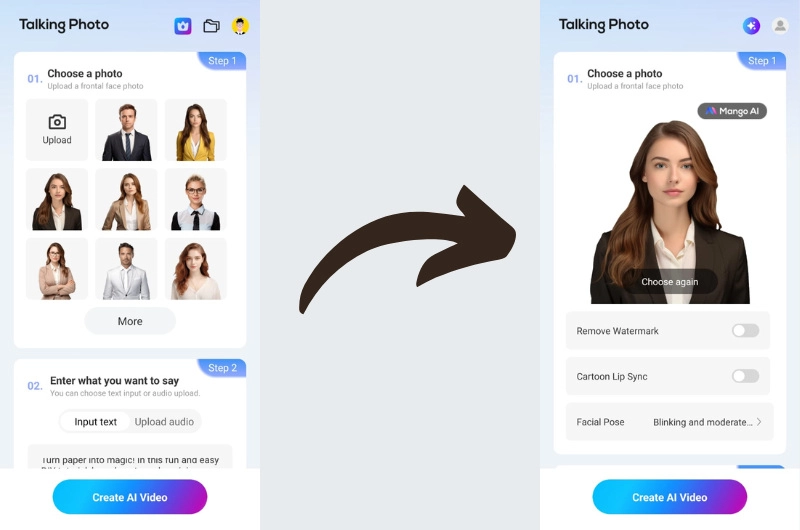 Mango Talking Photo App Free