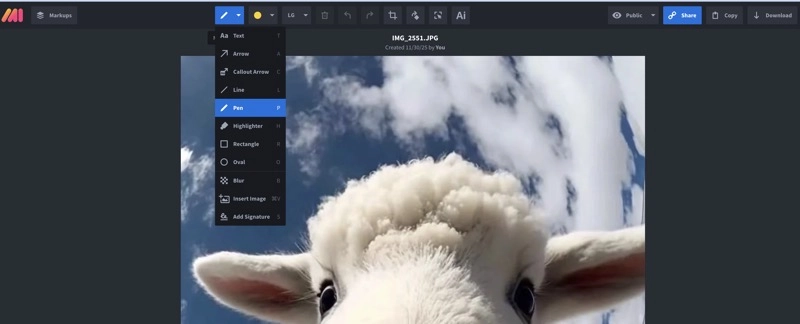 Markup Hero Image Annotation