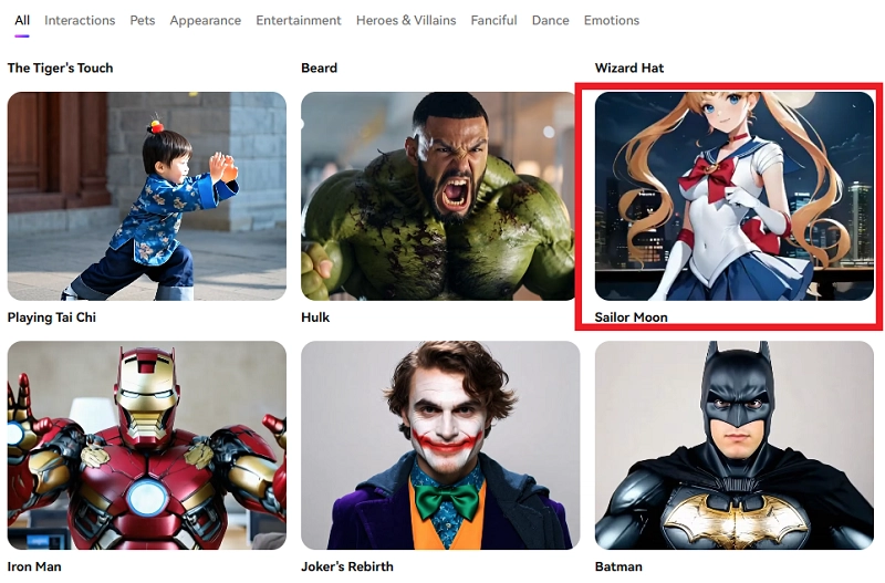 Medio Sailor Moon AI Filter