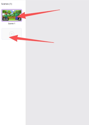 Minecraft Intro Maker Vidnoz Add Scene