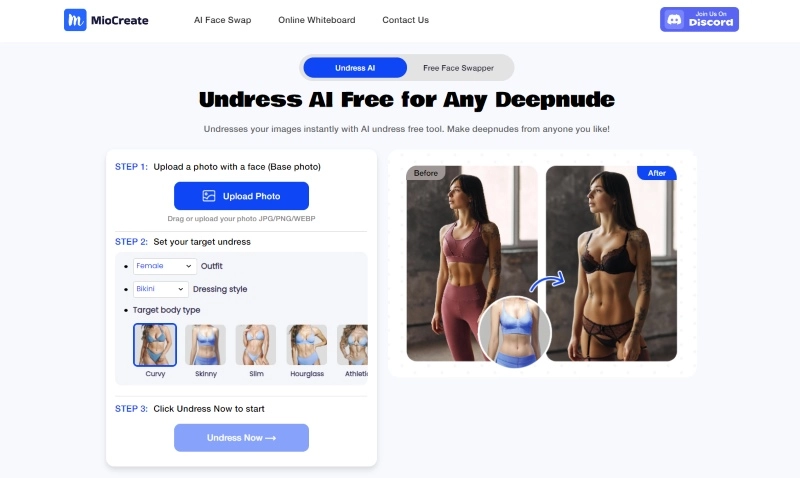 MioCreate Make Undress AI Deepnude