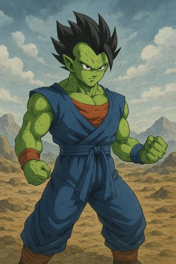 Mix of Saiyan and Namekian