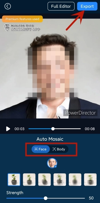 How to Blur Faces in a Video on Mobile 2