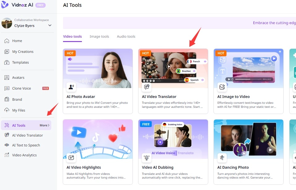 MP4 to SRT Converter Vidnoz