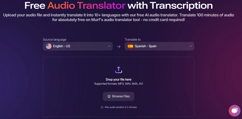 Mruf AI Chinese to English Voice Translator