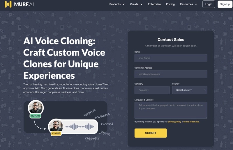 Murf AI Clone My Voice