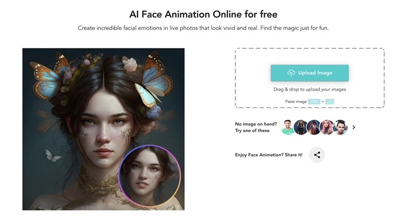 Nero AI Face Animator