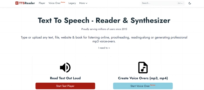 News Reporter AI Voice TTSReader