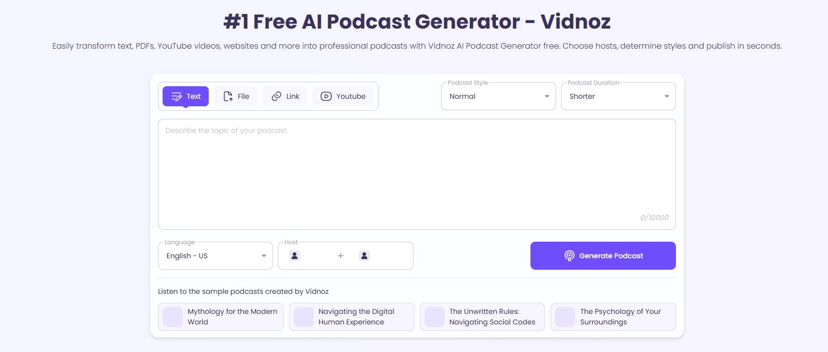 One-Stop Engaging Podcast Creation with Cover