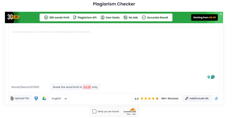 Online Plagirism Checker