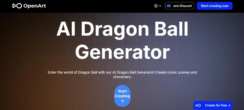 OpenArt’s Dragon Ball Z Custom Character Creator