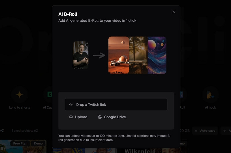 Opus.pro B-Roll Footage