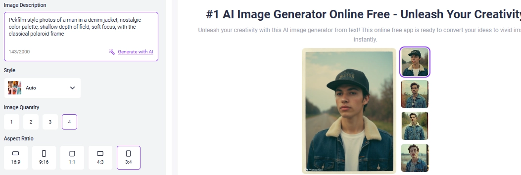 Packfilm AI Generator