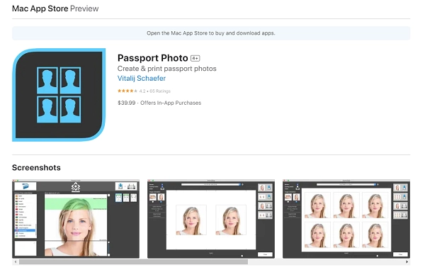Passport Photo Maker for Mac