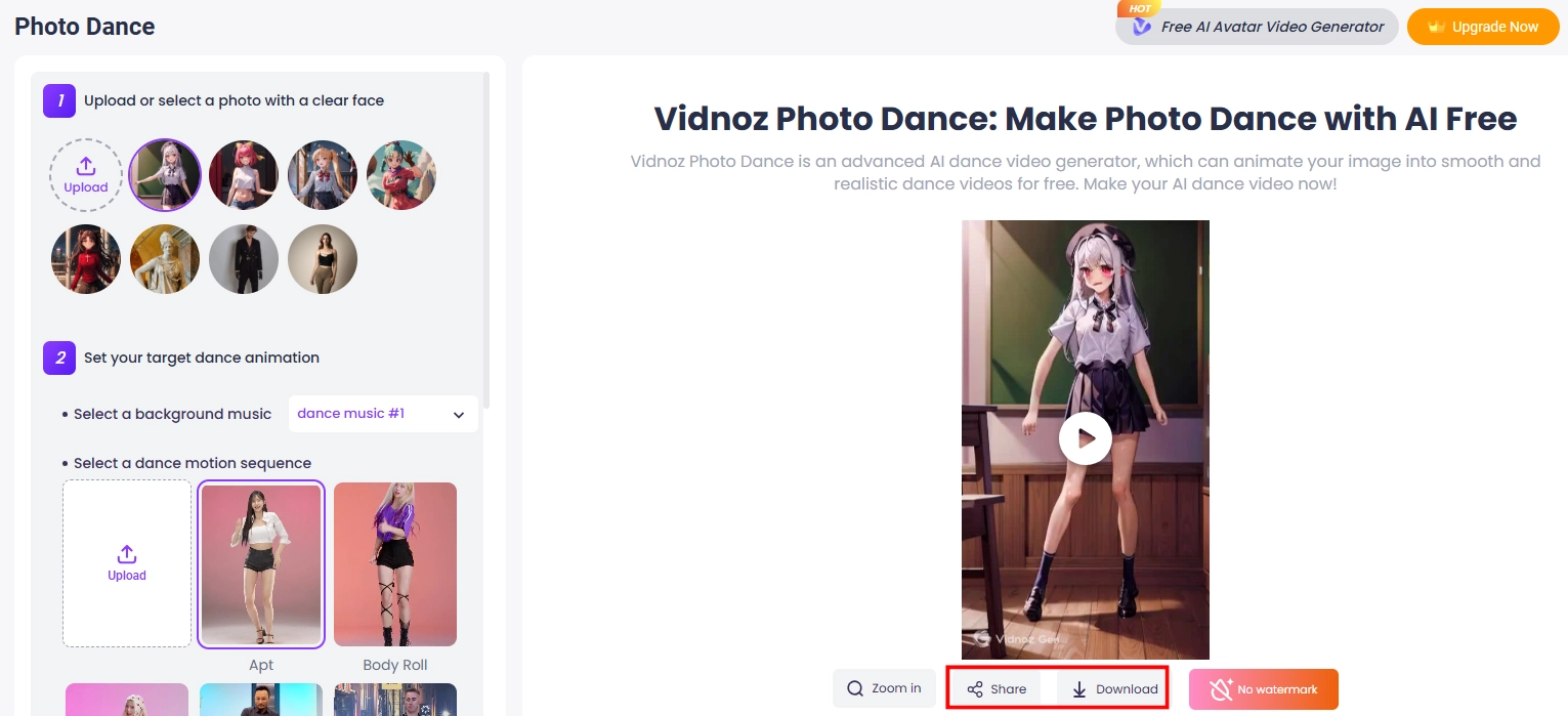 People Dance AI Video Download