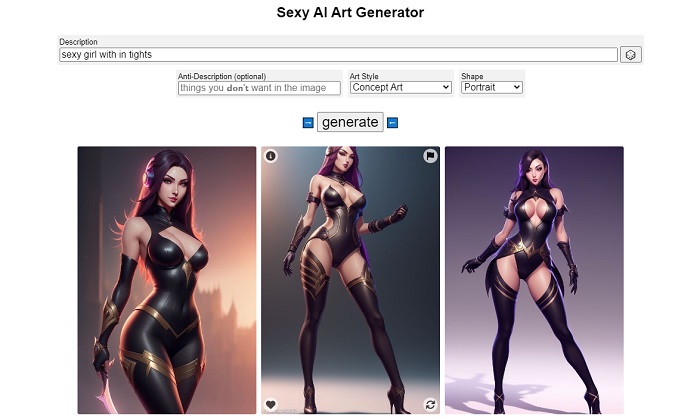Perchance Sexy AI Art Generator