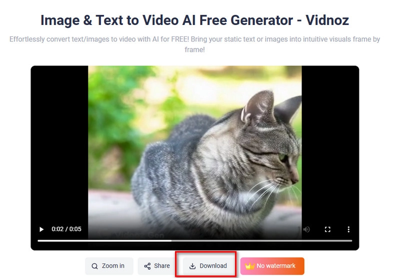 Pet Interview Vidnoz Image to Video Download
