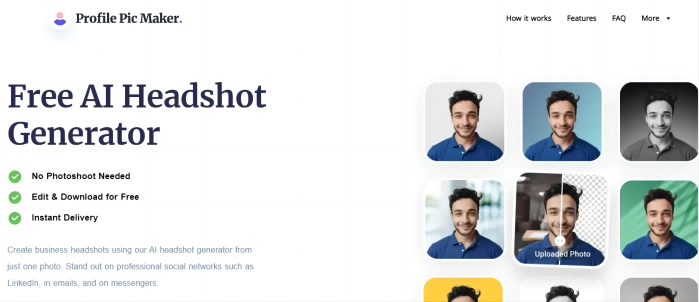 PFPMaker AI Business Profile Photo Generator