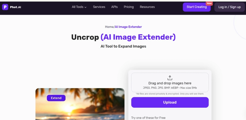 Phot AI Autofill Image Tool