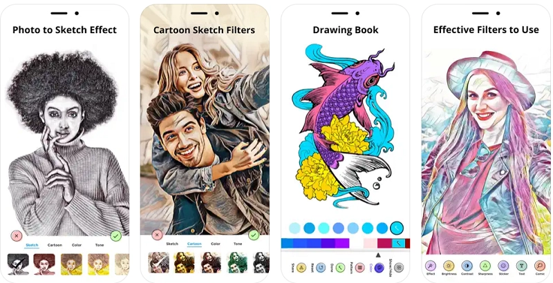 Photo to Sketch-Drawing Book