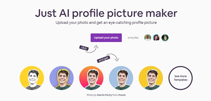 Picofme.io Safe & Easy-To-Use Professional Profile Picture Maker