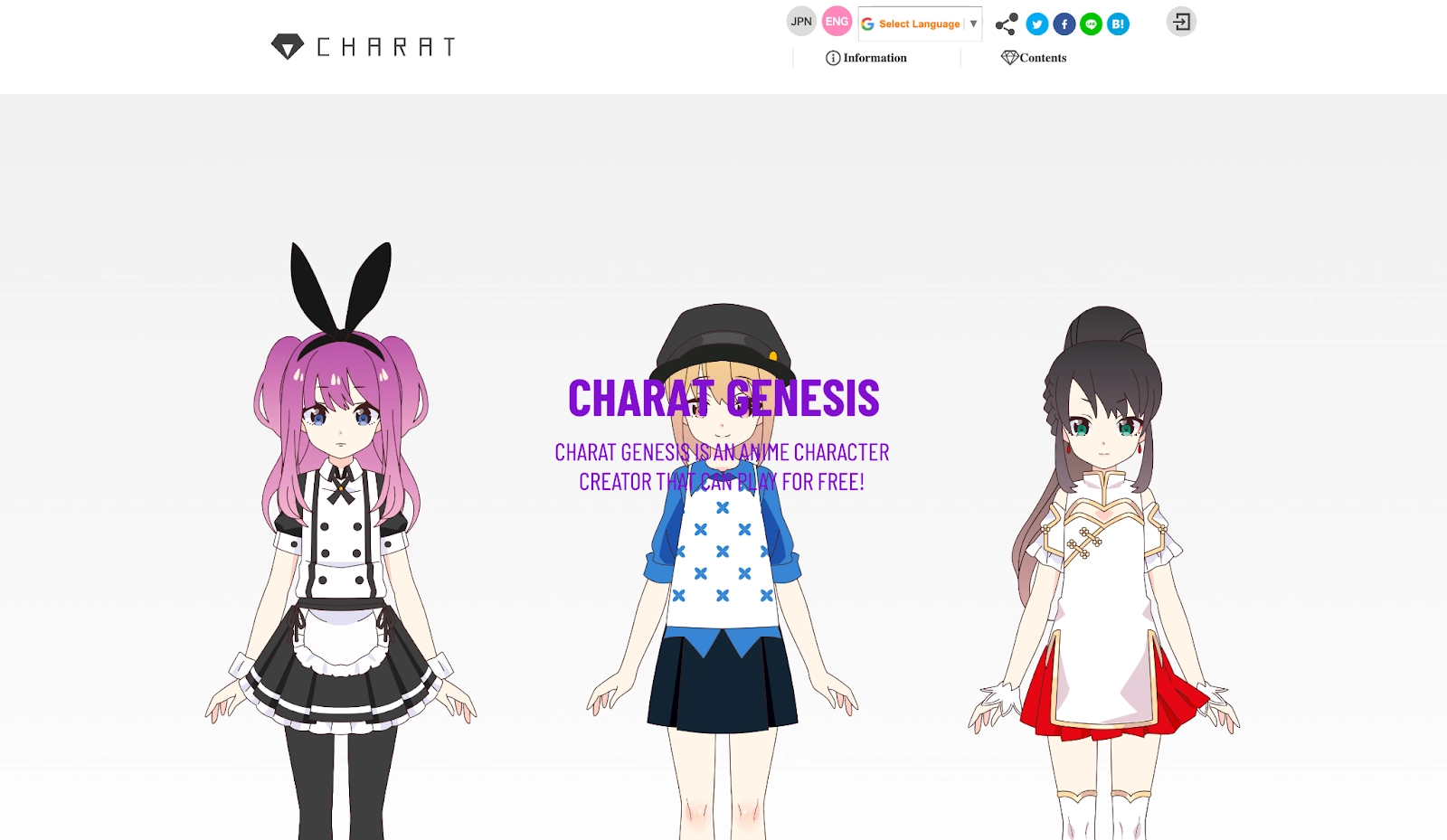 Picrew Avatar Maker Competitor CHARAT GENESIS