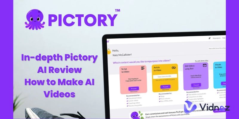 In-depth Pictory AI Review: How to Make AI Videos