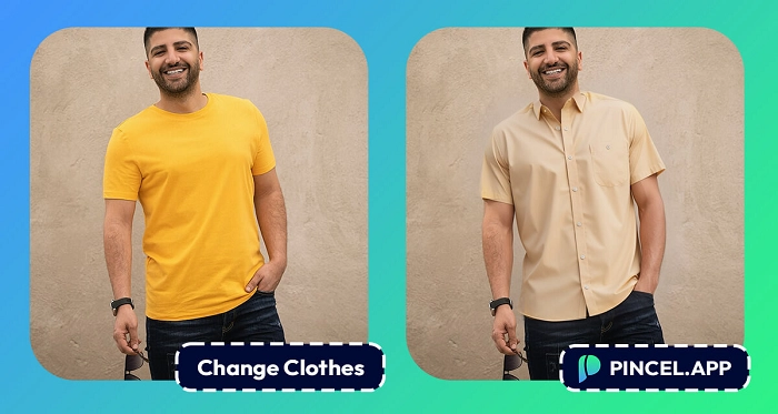 Pincel: Most Powerful AI Clothes Changer online free for Versatile Use