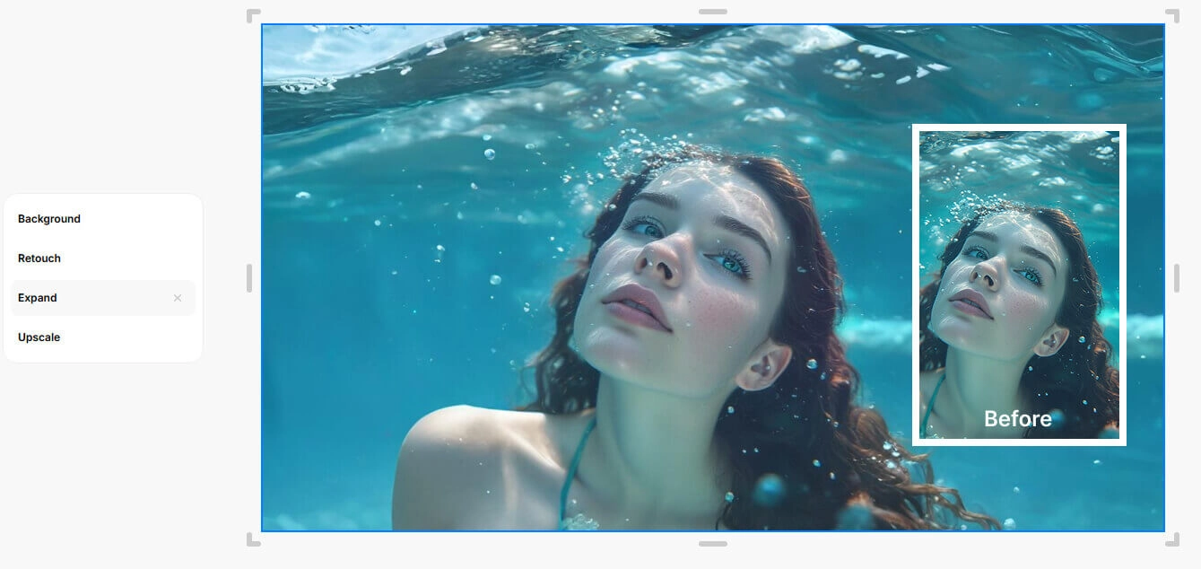 Pixelcut Image Stretching Result