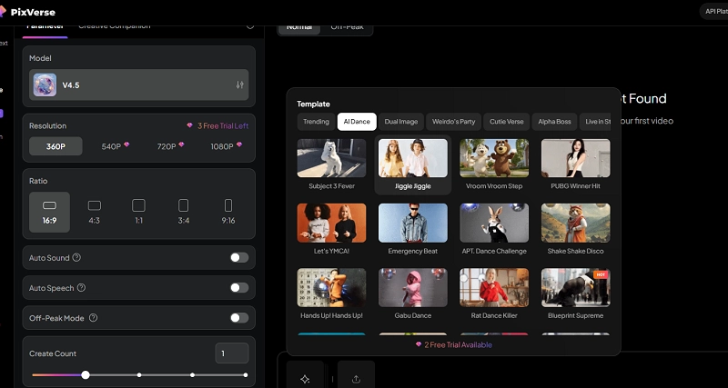 Pixverse AI Jiggle Jiggle Effect
