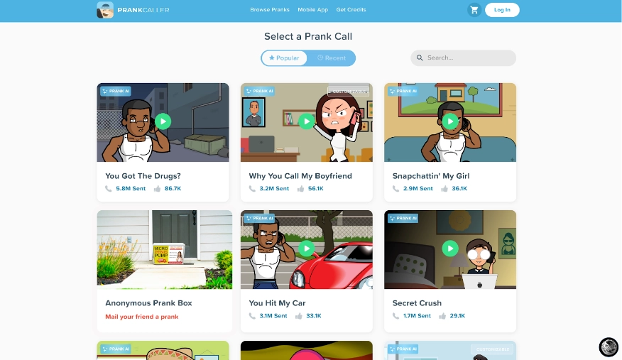 Prank Caller - #1 Prank Calling Mobile App