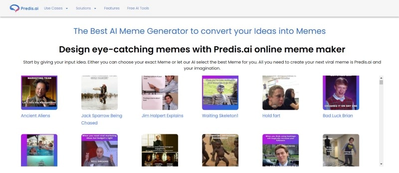 Predis.AI Meme Generator