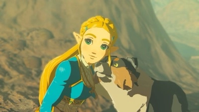 Princess Zelda in the Breath of the Wild