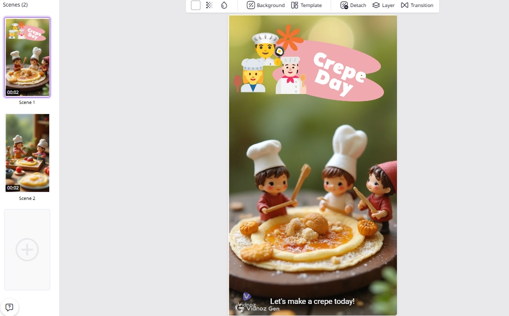Put AI Miniature Clips Together