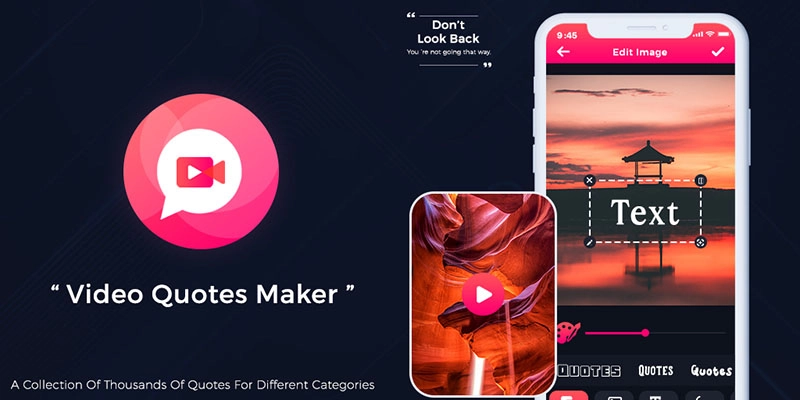 Quote Video Maker App