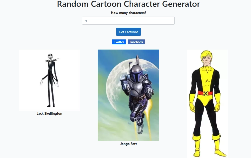 Random Anime Character Image Generator