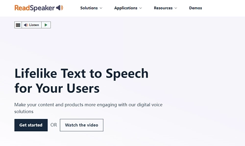 ReadSpeaker Text to Speech