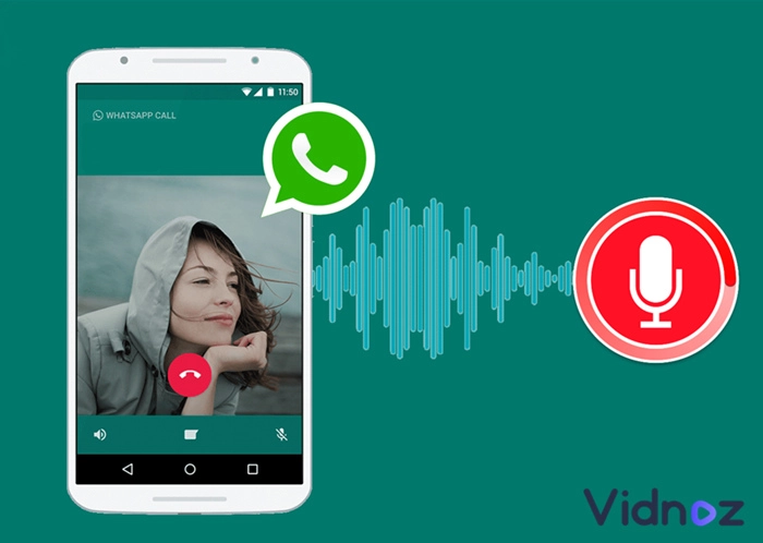 Record WhatsApp Call with Default Recorder
