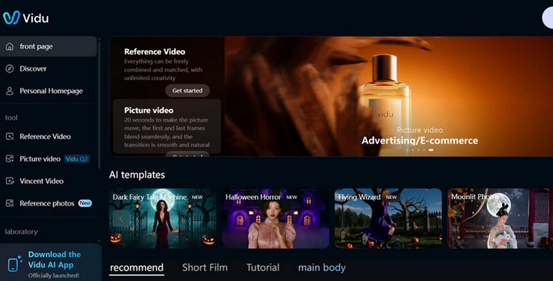 Reference to Video AI Vidu Reference to Video
