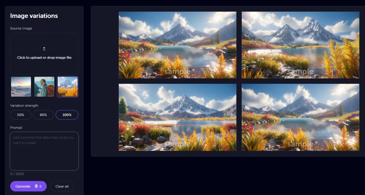 Reimagine Style AI Image Maker