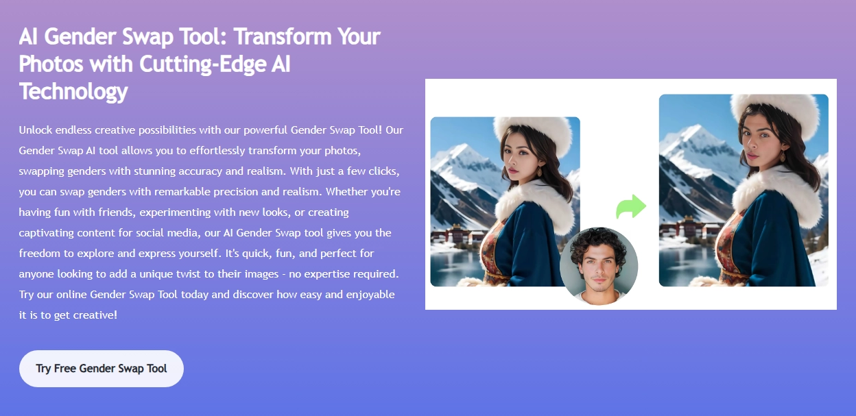 Remaker - AI Video Gender Face Swap Online